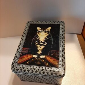 Department 56 French Cat tin
